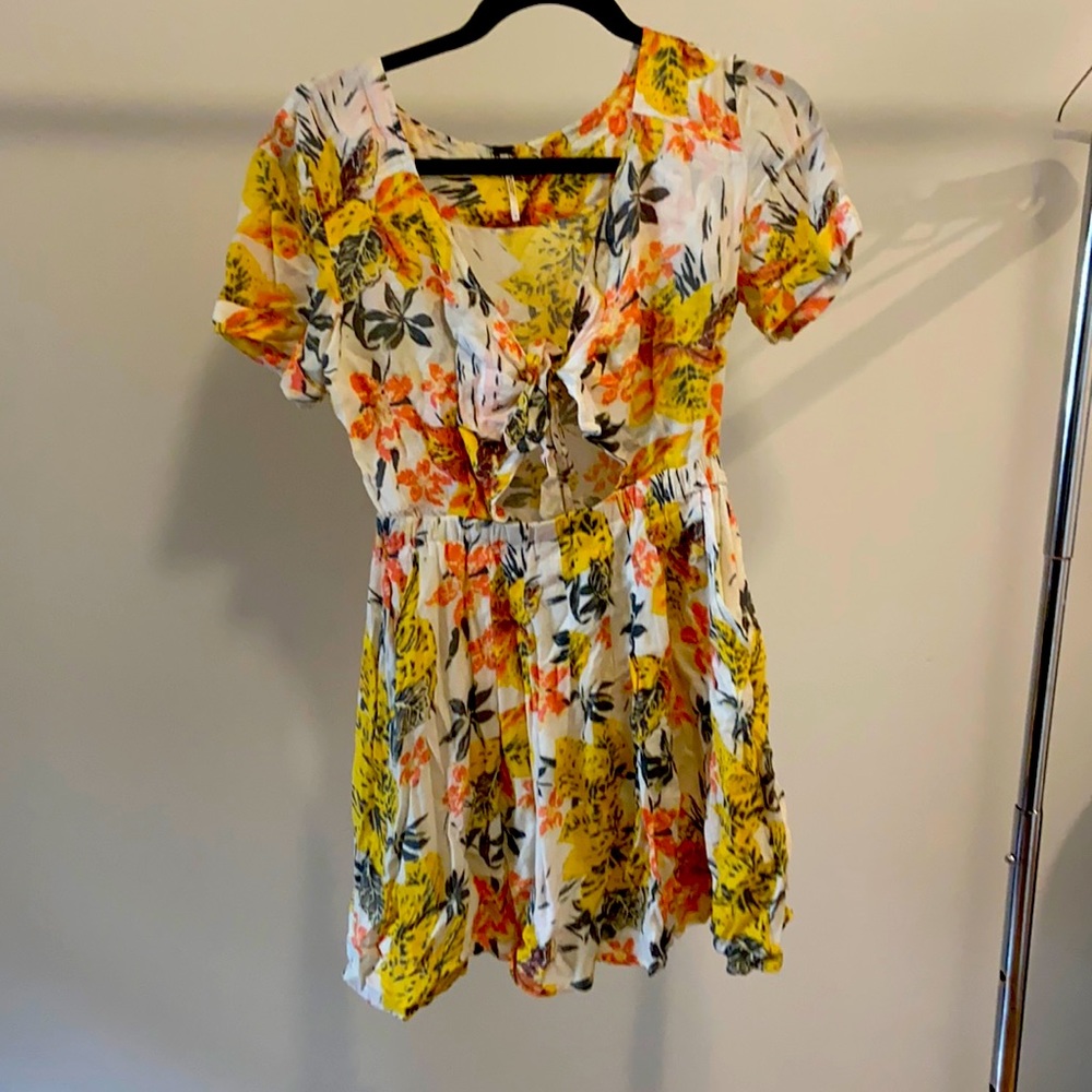 Free people colorful dress